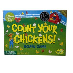Count Your Chickens! Board Game Peaceable Kingdom Cooperative Kids Game